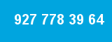 927 778 39 64 927 778 39 64